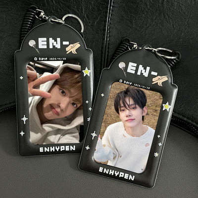 photocard holder pvc ENHYPEN black