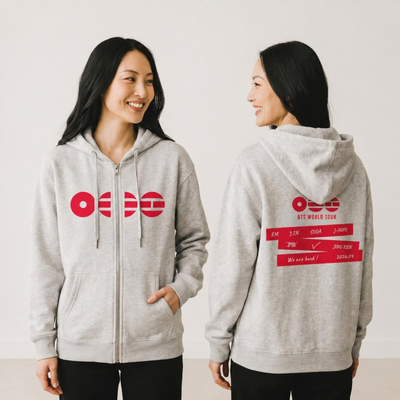 campera BTS - Arirang gris