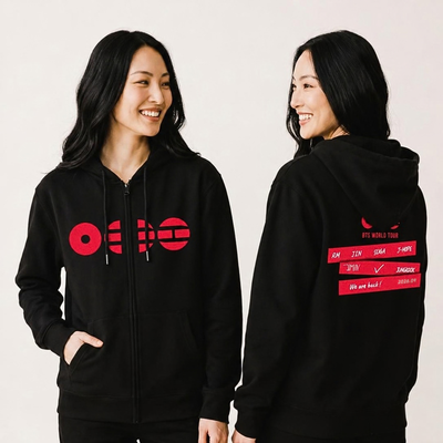 campera BTS - Arirang negra