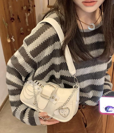 cartera white 2000s 🤍⭐