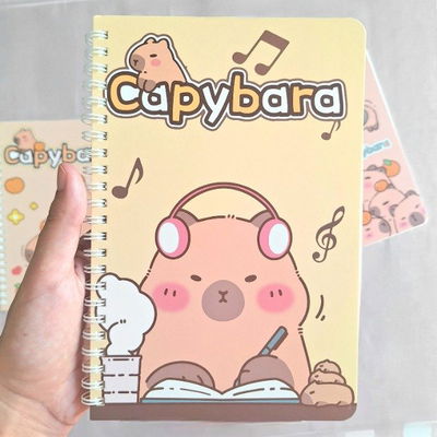 cuaderno a5 capybara
