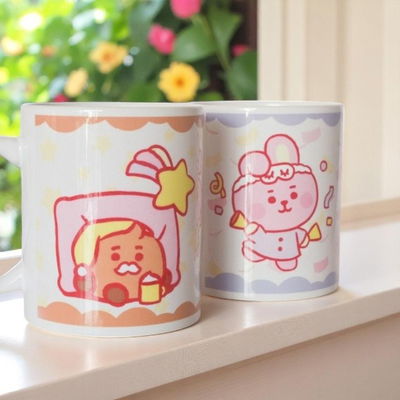 taza BT21 en pijamas!