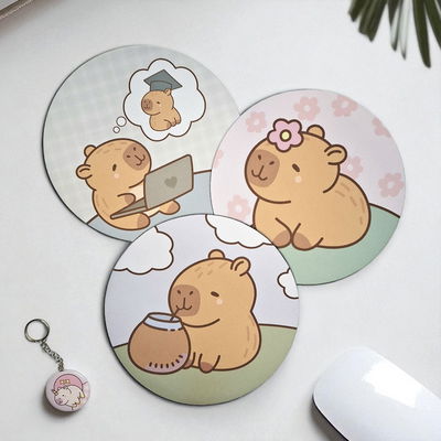 mousepad capibara - circular