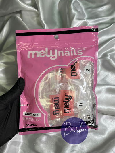 TIPS SOFT GEL UÑAS CUADRADAS
