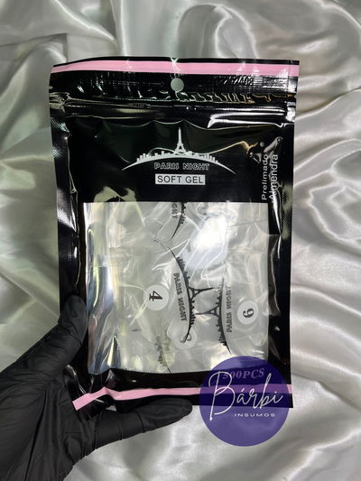 TIPS SOFT GEL UÑAS ALMENDRAS 