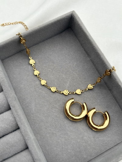Tobillera Corazoncitos