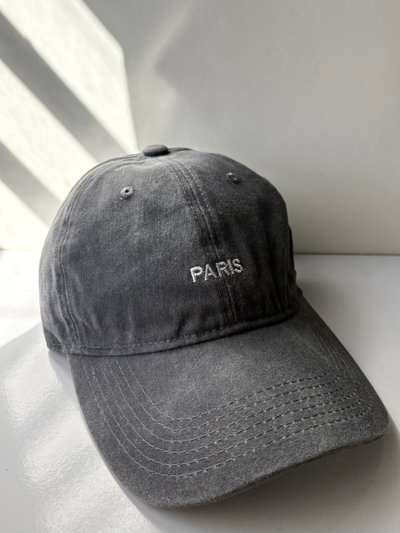 Gorra Paris Gris Claro