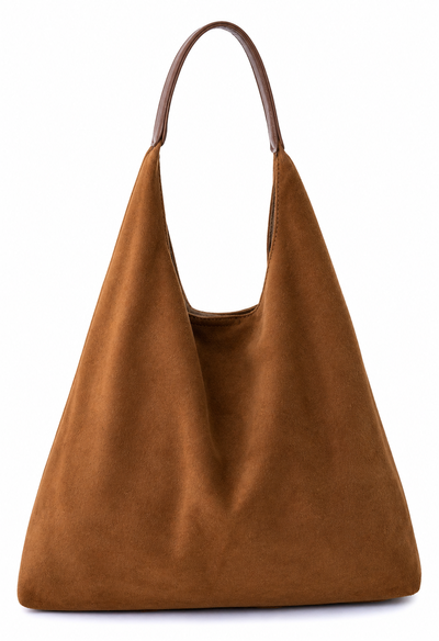 Bolso Londres Gamuzado Camel