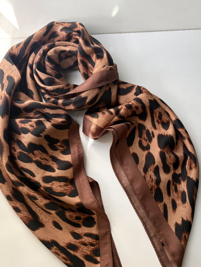 Pañuelo Marmolado Chocolate XL