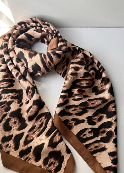 Pañuelo Marmolado Beige XL