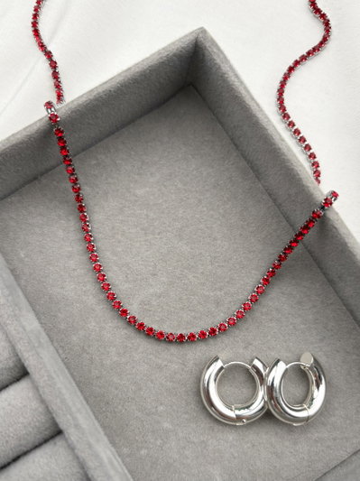 Collar Shine Red