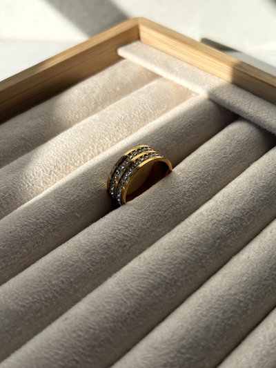 Anillo Brillando Cubic