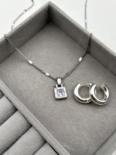 Collar Grecia White M