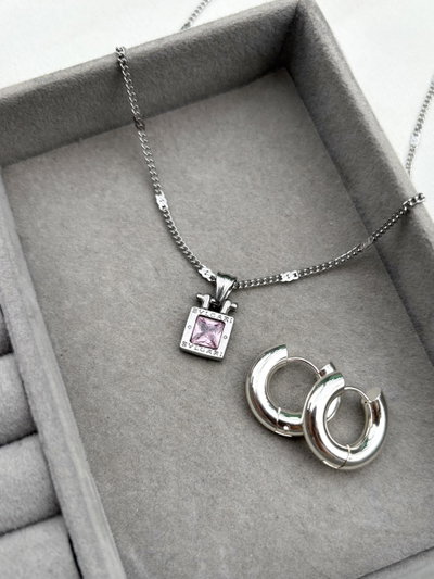 Collar Grecia Pink S