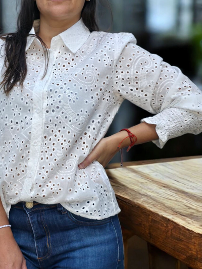 Camisa de brodery importada (ART 085)