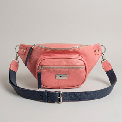 Riñonera Sophie Salmon con Azul