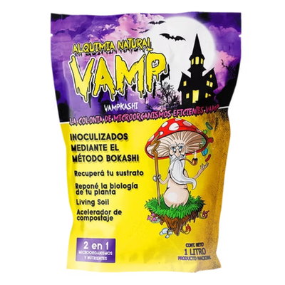 Vampkashi 2 en 1 Microorganismos y Nutrientes - 1L | VAMP