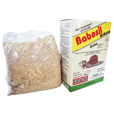 Babosil Polvo - Mata Babosas y Caracoles 200gr | GRHESA