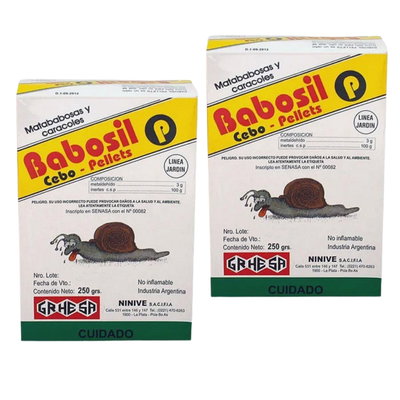Babosil Pellets - Mata Babosas y Caracoles 250gr | GRHESA