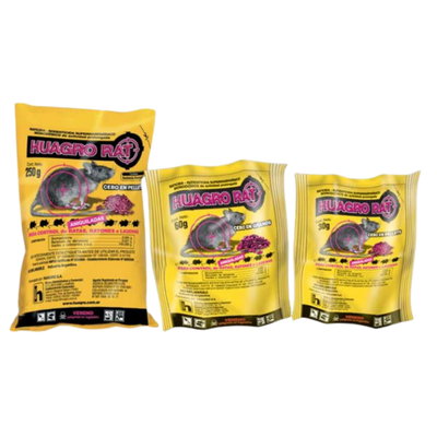 Huagro Rat - Raticida en Granos 60 gr | HUAGRO
