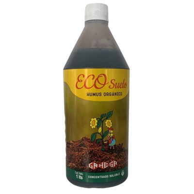 Eco Suelo Fertilizante - Humus Orgánico 500 cc | GRHESA