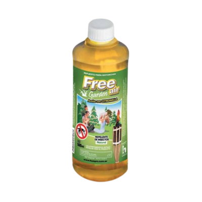 Free Garden Air Citronella para Antorchas - Repelente de Insectos 1L| HUAGRO