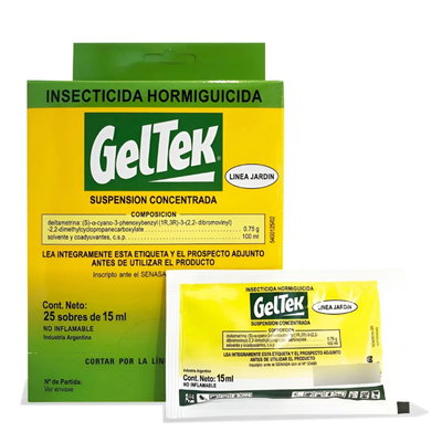 Insecticida Hormiguicida Líquido Concentrado - 1u x 15ml | GELTEK