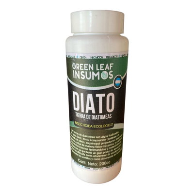 Tierra de Diatomeas - Plaguicida Orgánico - Talquera 200cc | Green Leaf
