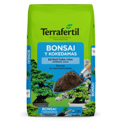 Sustrato para Bonsai y Kokedama 5L Terrafertil