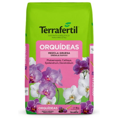 Sustrato para Orquídeas 5L Terrafertil