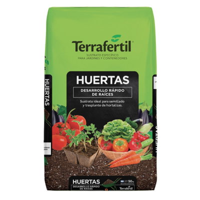 Sustrato para Huertas 50L Terrafertil