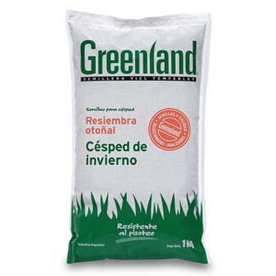 Semillas de Césped - Resiembra Otoñal 25 kg - Greenland