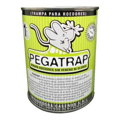 Pegamento para armar Trampas de Ratas y Lauchas 1KG - PEGATRAP