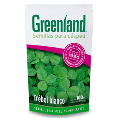 Semillas de Césped - Trébol Enano 100 gr - Greenland
