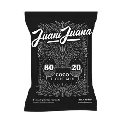 Lightmix 80% Fibra de Coco + 20% Humus 25L - Juani Juana 