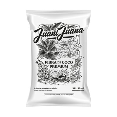 Fibra de Coco 100% 35L - Juani Juana 