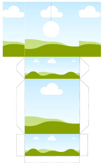 Plantilla Editable Caja Guarda Copa – Formato Canva