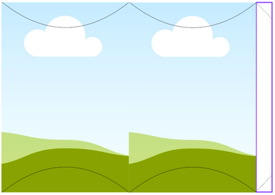 Plantilla editable Caja Almohadita – 3 tamaños