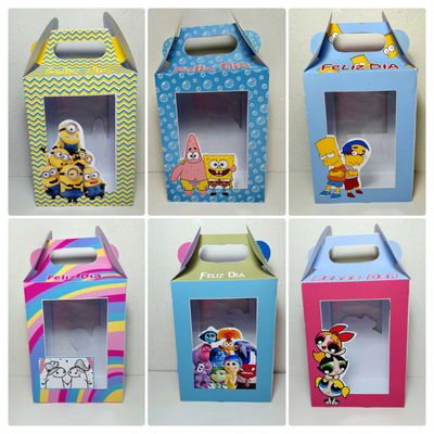 🎉Caja Visor- Feliz Dia x 6 diseños