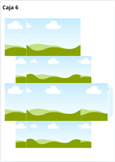 Plantilla Calendario de Adviento 7 dias - Mediano