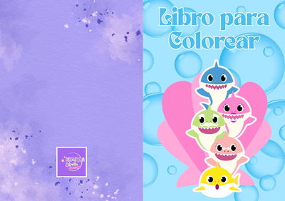 Libro para Colorear Baby Shark