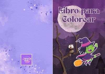 Libro para Colorear Halloween 1