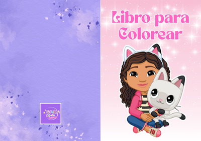 Libro para Colorear Gaby y la casa de Muñecas