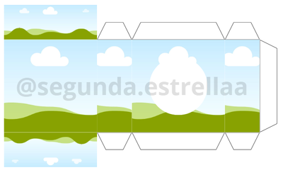 Cajita para Esferas Navideñas – Plantilla Molde Editable en Canva 🎄✨