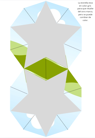 ⭐ Estrella Navideña 3D – Plantilla Editable en Canva ⭐