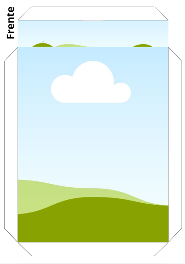 Caja para agenda -Plantilla editable en Canva 