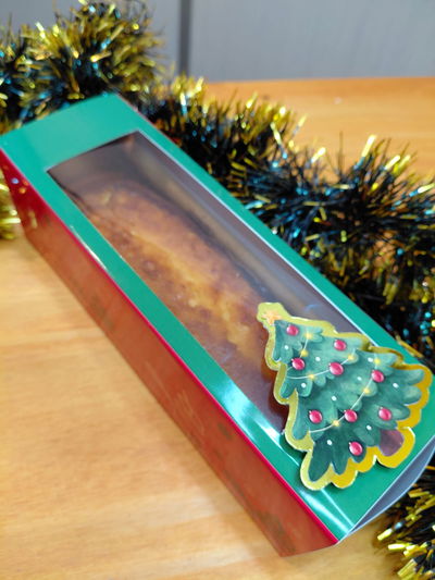 Caja Budin Navideño - Listo para imprimir