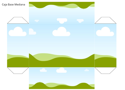  Caja Librito - Pack de Plantillas Editables