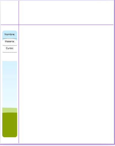 Etiquetas Editables para Personalizar Hojas N°3 de Carpeta