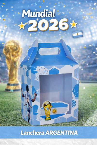 Cajita Lanchera Argentina – Archivo Imprimible Personalizable
